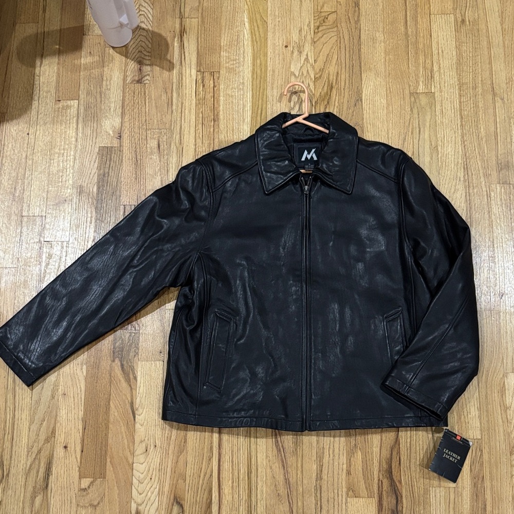 Vintage Leather Jacket by Member's Mark